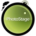 Le logo Photostage Free Slideshow Maker Icône de signe.