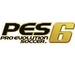 ロゴ Pro Evolution Soccer 6 記号アイコン。