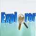 presto Product Key Explorer Icona del segno.