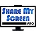 Le logo Share My Screen Pro Icône de signe.