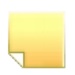 Logo Simple Sticky Notes Icon