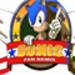 Logotipo Sonic Fan Remix Icono de signo