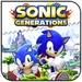 ロゴ Sonic Generations Unleashed Project 記号アイコン。