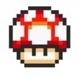 商标 Super Mario Bros X 签名图标。