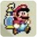 Logotipo Super Mario Pac Icono de signo