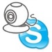 Le logo Supertintin Skype Video Call Recorder Icône de signe.