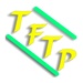 ロゴ Tftp 記号アイコン。