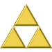 Logotipo The Legend of Zelda: Ocarina of Time 2D Icono de signo