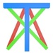 ロゴ Tixati 記号アイコン。