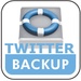 Le logo Twitterbackup Icône de signe.