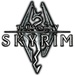 ロゴ Unofficial Skyrim Patch 記号アイコン。