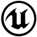 Le logo Unreal Engine 4 Icône de signe.