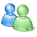 商标 Windows Live Messenger 2008 签名图标。