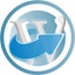 Le logo Wordpress Uploader Icône de signe.