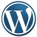 ロゴ Wordpress 記号アイコン。