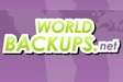 Logotipo World Backups Icono de signo