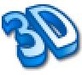 Le logo Xara3d Icône de signe.