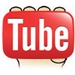 商标 Youtube Video Downloader 签名图标。